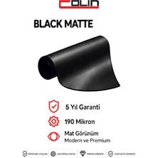 Myway Colin Black Matte Full Kaplama