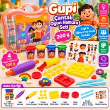 Storeşahin Gupi Çantalı Oyun Hamuru Seti 200 G SHN0720