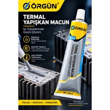 Örgün Aydınlatma Termal Yapışkan Macun, Elektronik Devre ve Pcb LED Soğutma, Isı Transferi 100ML