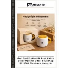 Marivento Özel Seri Elektronik Eşya Kahve Sever Öğrenci Odası Soundcup RY-SC01 Bluetooth Hoparlör