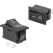 2 Pin On Off Anahtar Switch Mini Buton 5A 220V Ac 10A 125V Kcd1