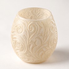 Belirtilmemiş Tealight LED Mumluk - Şeffaf 3D Tasarım- Ev Dekorasyon Serisi