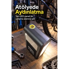 Zenviaa Taşınabilir Akü Takviye Cihazı ve Powerbank Özellikli Lastik Şişirme Pompası