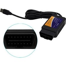 Herovia K138.010 Araç Arıza Tespit Cihazı Obd2 V1.5 (Usb), Siyah