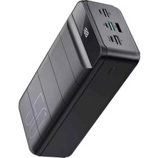 TCX Mah Kapasiteli Powerbank 4 USB Çıkışı Ile Type-C Uyumlu (50.000 Model)