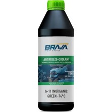 aklow akyoleticaret Inorganik 1 Lt G-11 Yeşil Antifriz -74°c