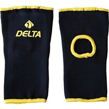 aklow akyoleticaret Delta Boks Eldiveni Içliği (Boksör Bandı) - Hand 7, Small, Siyah - Sarı