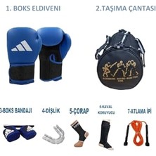 aklow akyoleticaret Boks Eldiveni, 10 Oz, Mavi, Unisex, Antrenman Seti