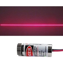aklow akyoleticaret 5mw 650NM Kırmızı Çizgi Lazer Modül Lens ile Odak Ayarlı 12MM Çap