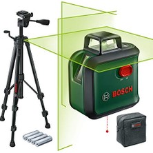 aklow akyoleticaret Bosch Advanced Level 360 Çapraz Çizgi Lazeri,yeşil
