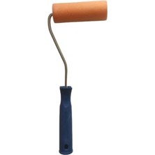 aklow akyoleticaret Kadife Rulo 10 Cm, Dekor Fırçası, Turuncu
