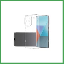 Liyanos Redmi Note 13 Pro Plus Uyumlu Kılıf Lüx Şeffaf Silikon LYN00001