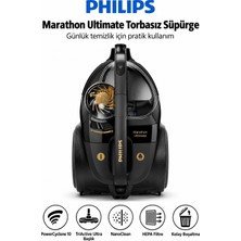 Philips Marathon Ultimate Torbasız Elektrikli Süpürge Powercyclone 10 Hepa Filtreli
