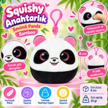 Ecotrend Peluş Panda Anahtarlık Bamboo ECO123