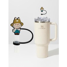 Quencher Uyumlu Labubu Tıpa – Özel Koleksiyon (Çiftçi Labubu)