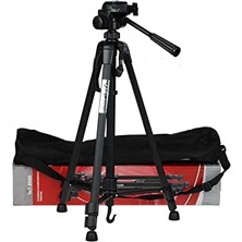WT-3520 Dslr, Kamera ve Cep Telefonu Uyumlu Tripod, 140 Cm, Taşıma Çantalı
