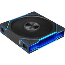 Lian Li Unı Fan Tl Flex Kablosuz Fan, Argb - Reverse Blade Ters Kanatlı 120MM, Siyah