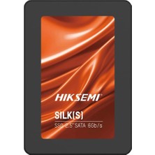 Hiksemi Sılk(S) 512GB 2.5" Sata 3.0 SSD 530MB/S Okuma 450MB/S Yazma