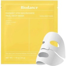 Biodance Radiant Vita Niacinamide Real Deep Mask Aydınlatıcı ve Eşitleyici Maske