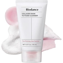 Biodance Collagen Mask To Foam Cleanser Kolajen Maskesi ve Köpük Yüz Temizleyici 150 ml