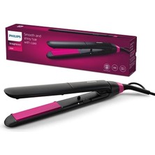 Philips Saç Düzleştirici, Keratin Seramik Plaka, Thermoprotect Teknolojisi, 2 Sıcaklık Ayarı, Tuş Kilidi, 60 Saniyede Isınma, 220°C’YE Kadar Sıcaklık Ayarı, BHS375/00