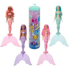 Barbie Color Reveal Bebek ve Aksesuarlar, Renk Değişimi Dahil 6 Sürprizi ve Balondan Mini Hayvan Figürüyle, Balondan Hayvan Figürleri Serisi (Stiller Çeşitlilik Gösterebilir), JFV58