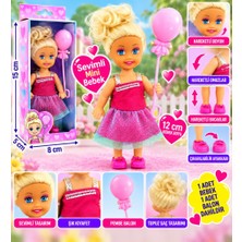 Bt Teknik Pembe Balonlu Sarışın Mini Bebek Bez
