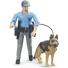 Odea Bruder BR62150 Polis Figürü & Polis Köpeği