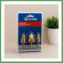 Liyanos Plastik Boru ve Sac Metal Delme Bits Uç Seti 3'lü (15-19-24 Mm) LYN00001