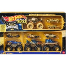 TeknoKapsül Hot Wheels Monster Trucks Bigfoot Trophy Şampiyonları Araçlar PAKETIJND72
