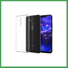 Liyanos Huawei Mate 20 Lite Uyumlu Kılıf Lüx Şeffaf Silikon LYN00001