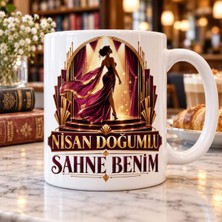 Ulu Pazarlama Nisan Hanımefendi Sahnesi Tasarımlı Porselen Kupa - Model 1263