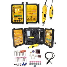 Bomii Alman 350 Parça Profesyonel 460 Watt Hobi Gravür Mini Kalıpçı Taşlama Makinesi