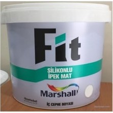 Bomii Fit Silikonlu Ipek Mat Duvar Boyası, 10 Kg, Beyaz