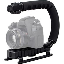 Bomii Dslr ve Dv Kameralar Için S2 El Stabilizeri