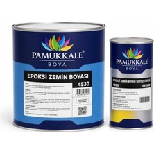 Bomii 4530 Solventli Epoksi Zemin Boyası 3.5 kg Ral 6001 Zümrüt Yeşili