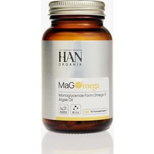 Trendexa Han Organik Magomega Mag Form Omega-3 Takviye Edici Gıda 30 Yumuşak Kapsül