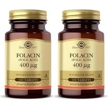 Trendexa Solgar Folacin (Folic Acid) 400 Mcg, 2 Adet, 100 Tablet