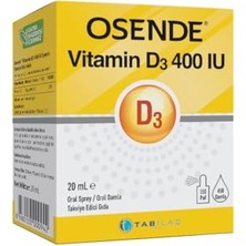 Trendexa Vitamin D3 400 Iu Damla/sprey 20 ml