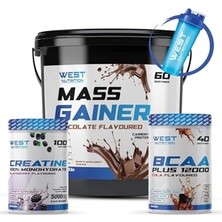 Trendexa Mass Gainer 6000 gr Çikolata Bcaa Kreatin Kombinasyonu