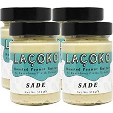 Trendexa 1280 Gram Şekersiz, Katkısız, Glutensiz, Vegan, Doğal Az Kavrulmuş (Çiğ) Yer Fıstığı Ezmesi (1280 Gram)