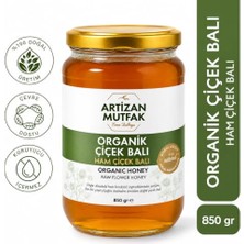 Trendexa Esma Balkaya Artizan Mutfak Organik Çiçek Balı 850 G – Ham Yayla Balı, Doğu Anadolu Çiçeklerinden, Yeni Hasat, Analizli, Katkısız, Ilave Şekersiz, Doğal Bal, Cam Kavanoz