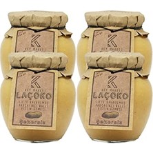 Trendexa 1400 Gram Şekersiz, Katkısız, Glutensiz, Doğal Çifte Kavrulmuş Parçacıklı Ballı Yer Fıstığı Ezmesi (1400 Gram)