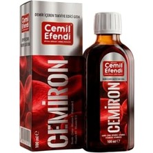 Trendexa Cemil Efendi Cemiron 100 ml Demir, Çinko, Vitamin C, B9, B12 ve E Içeren Takviye Edici Gıda