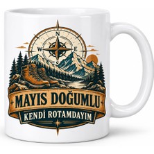Gees Global Mayıs Beyefendi Rotası Tasarımlı Porselen Kupa - Model 1252