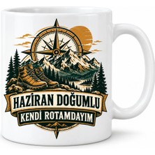 Soi Home Haziran Beyefendi Rotası Tasarımlı Porselen Kupa - Model 1253 Soı
