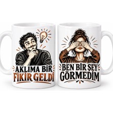 Soi Home Kanka Tanıklığı 2'li Porselen Kupa Seti - Model 1231 Soı