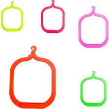 Mey İthalat Plastik Renkli Kuş Salıncağı, 20CM, Çok Renkli