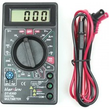 Mey İthalat Dijital Multimetre Voltmetre Ampermetre