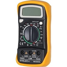Mey İthalat Öğrenci Elektrik Bölümü Multimetre Avometre Dijital Ölçü Aleti